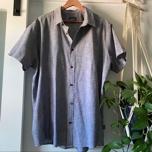 Mens XXL Grey Patagonia Button-down Shirt